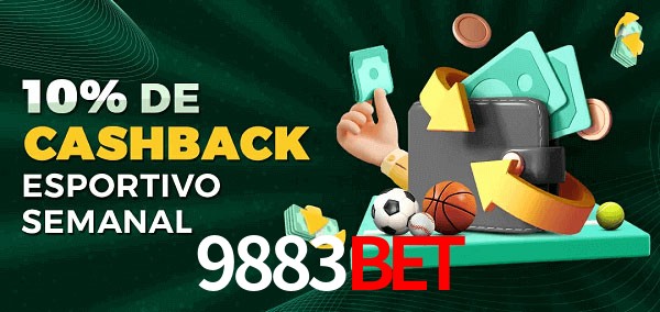 10% de bônus de cashback na 9883Bet